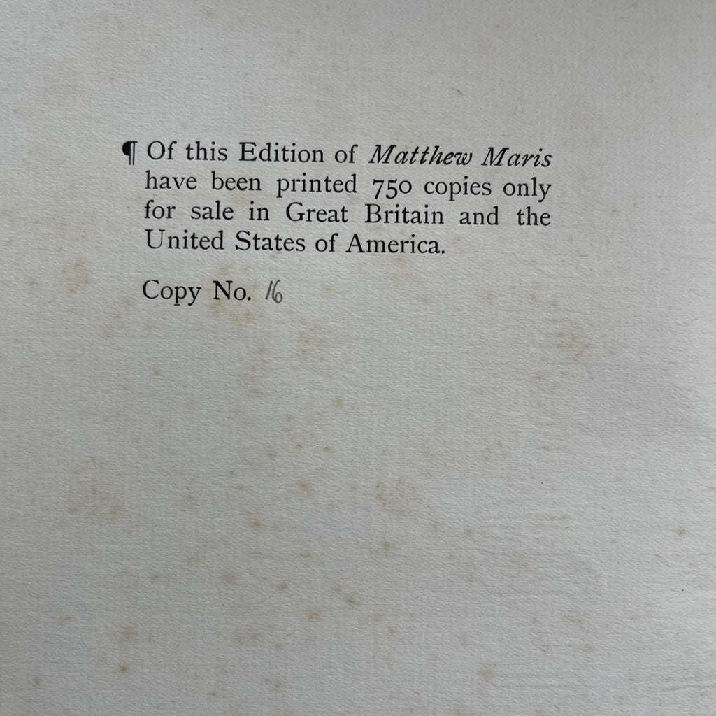 Matthew Maris