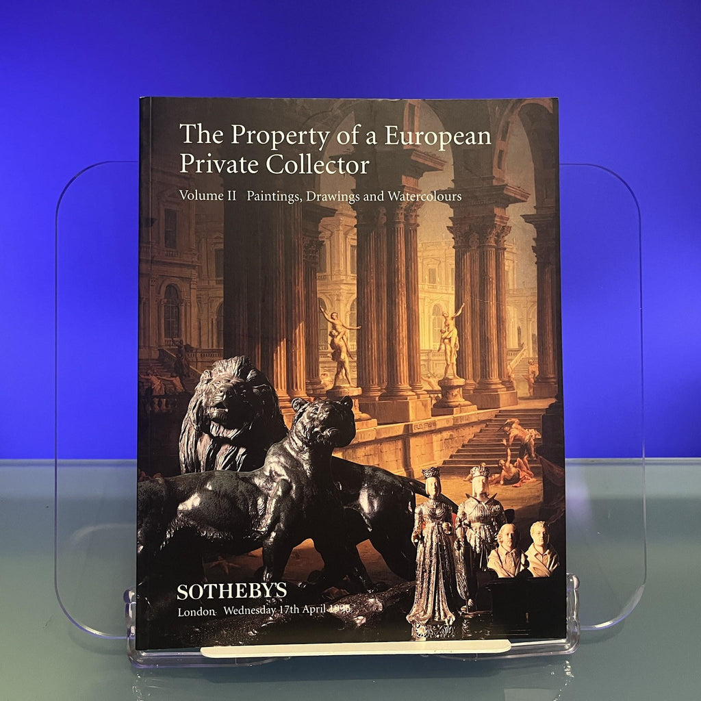(2 Vols) The Property of European Private Collector Vols. I and II [Auction Catalogue: Sotheby's, London, 1996]