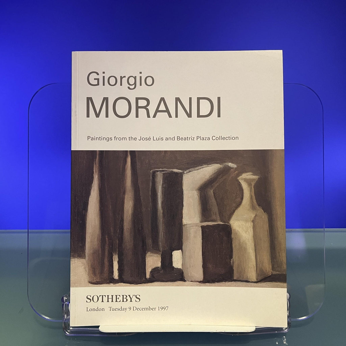 Giorgio Morandi : Paintings from the José Luis and Beatriz Plaza Collection [Sotheby's, London, 1997]