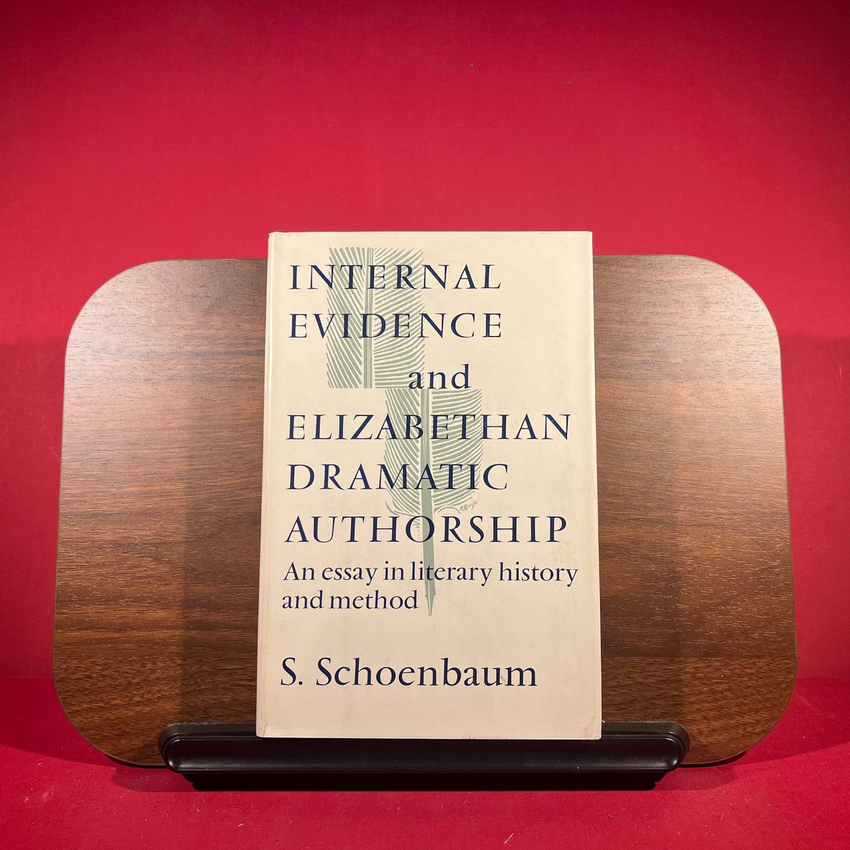 Internal Evidence and Elizabethan Dramatic Authorship : An Essay in Literary History and Method