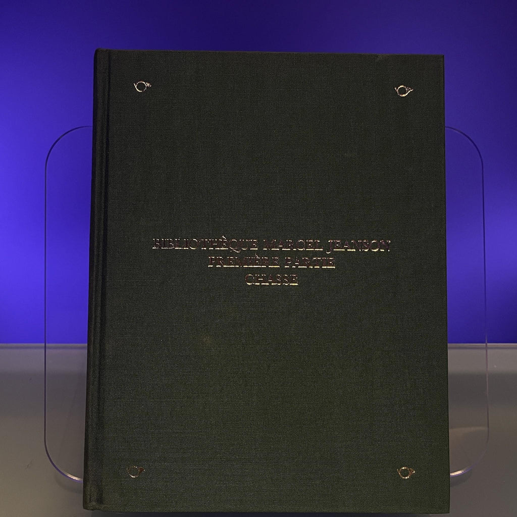 (2 Volumes) Bibliothèque Marcel Jeanson : Ornithologie [Auction Catologue: Sotheby's, Monaco, 1988]