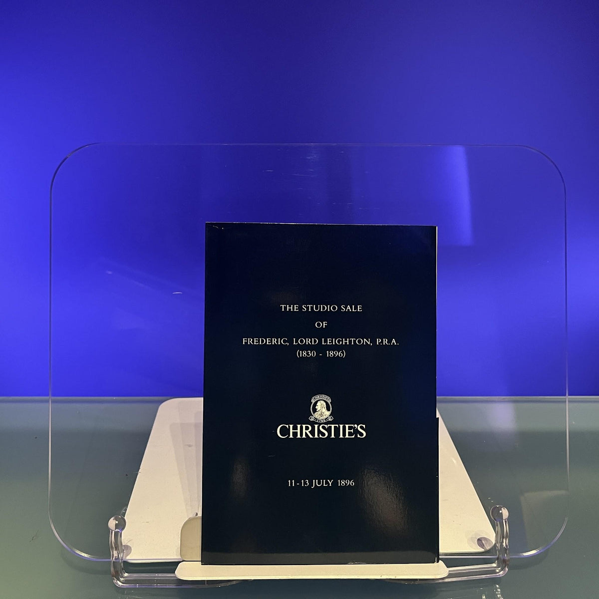 The Studio Sale of Frederic, Lord Leighton, P.R.A. [Auction Catalogue, Christie's, 1896]