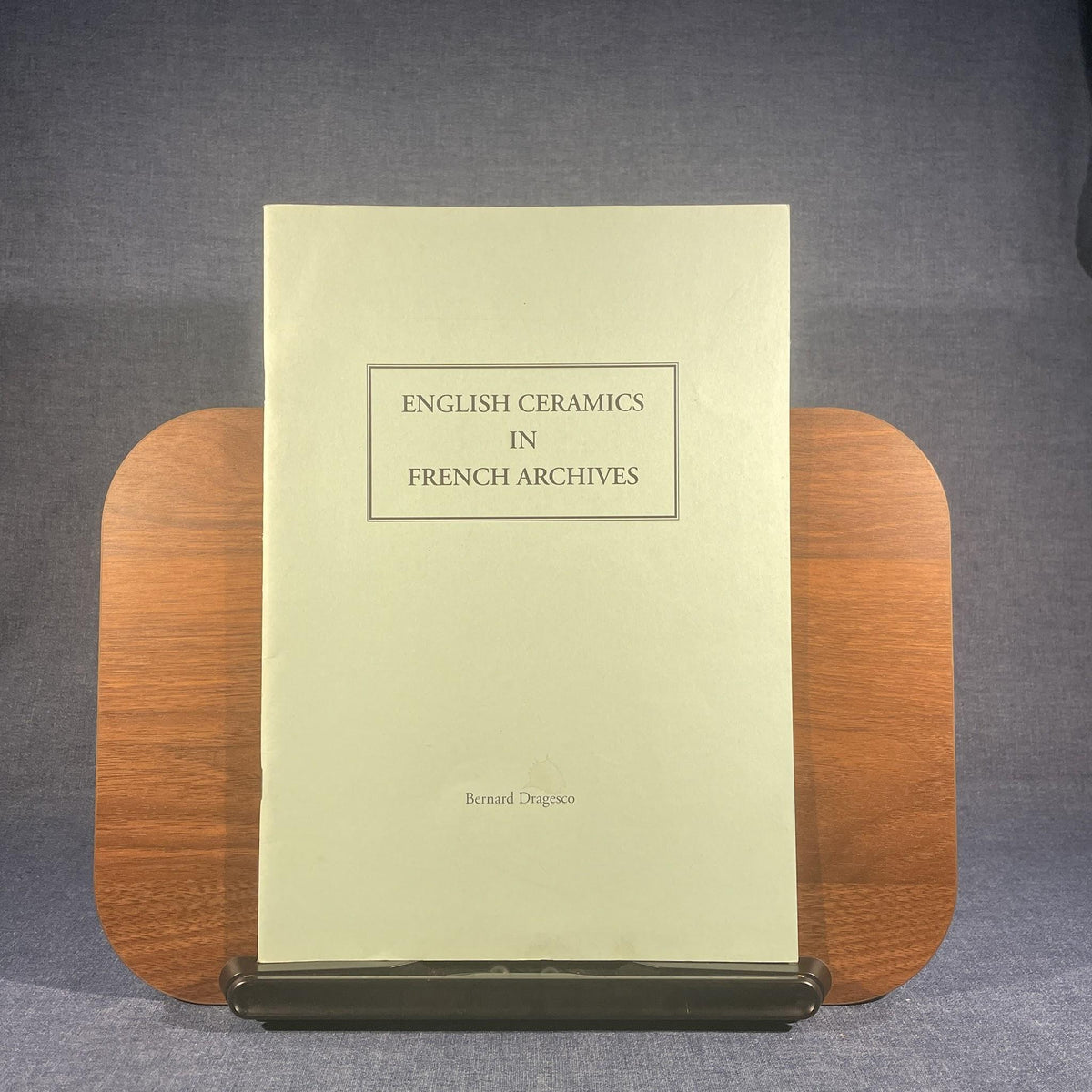 English Ceramics in French Archives