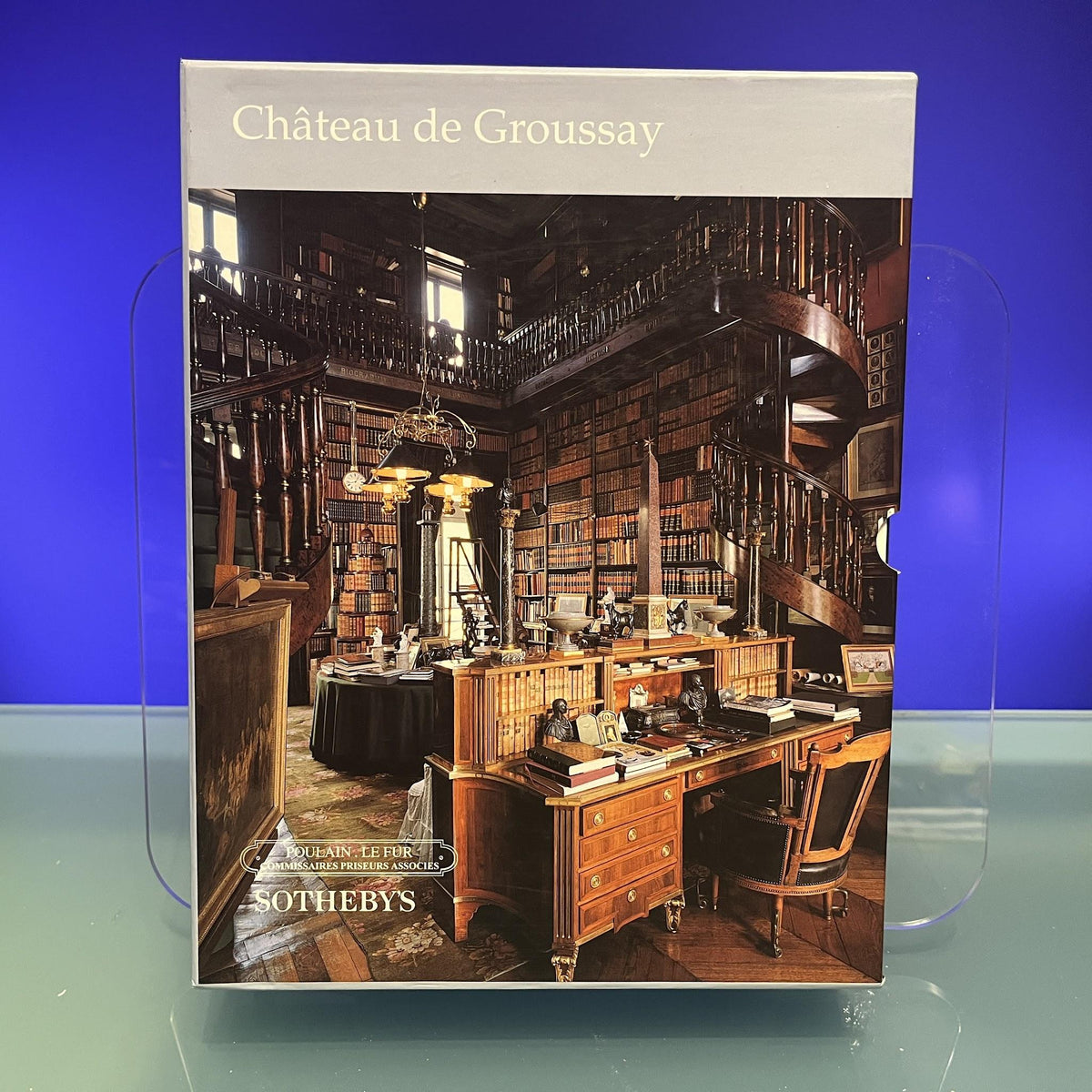 4 Vols : Château de Groussay [Auction Catalogue, Sotheby's, Paris, 1999]