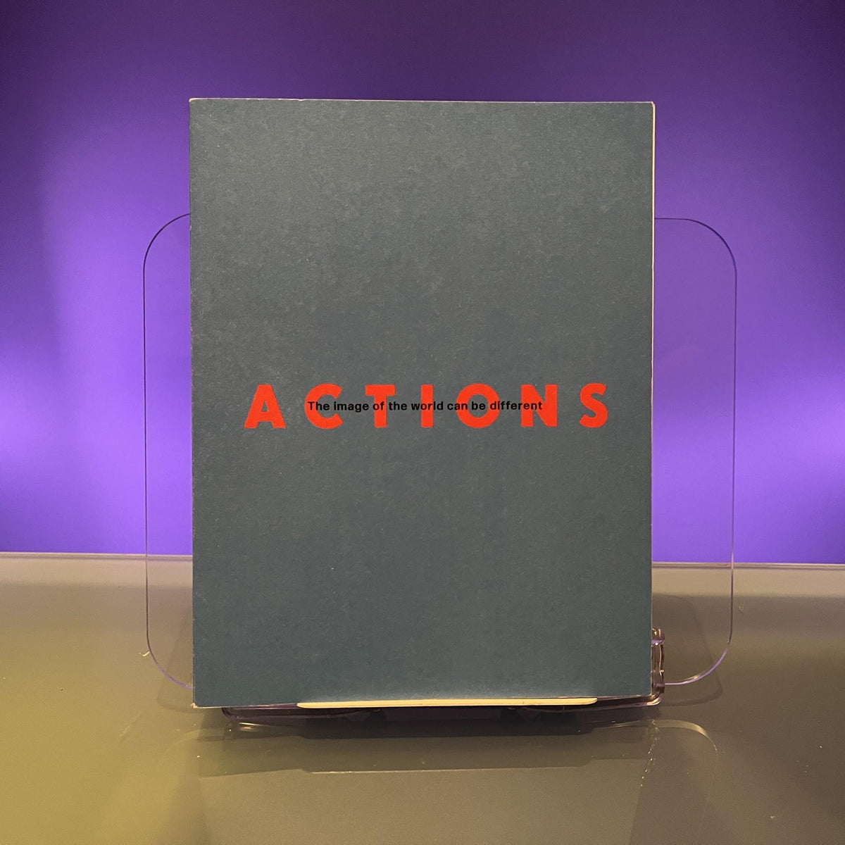 Actions: The Image of the World Can be Different