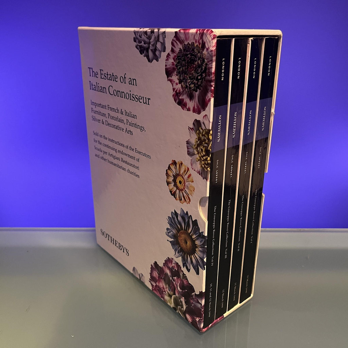 (4 Vols) The Giuseppe Rossi Collection Vol I, II, III, IV [ Auction Catalogue: Sotheby's, London, 1999]