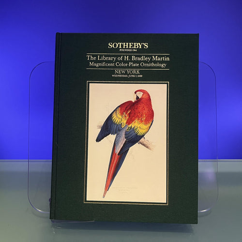 (3 Vols) The Library of H. Bradley Martin, Magnificent Color-Plate Ornithology [Auction Catalogue: Sotheby's, New York, 1989]