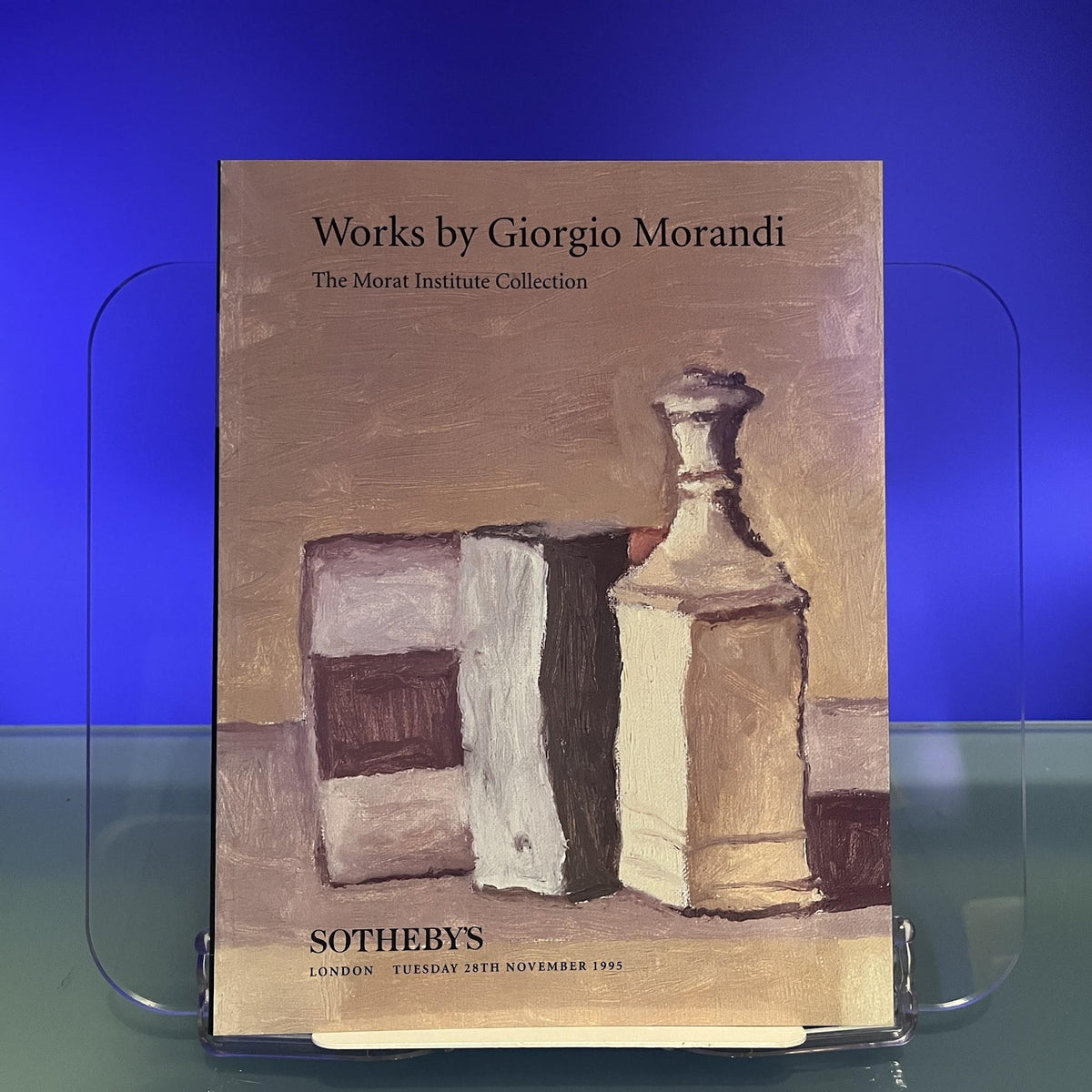 Works by Giorgio Morandi : The Morat Institute Collection [Auction Catalogue: Sotheby's, London, 1995]
