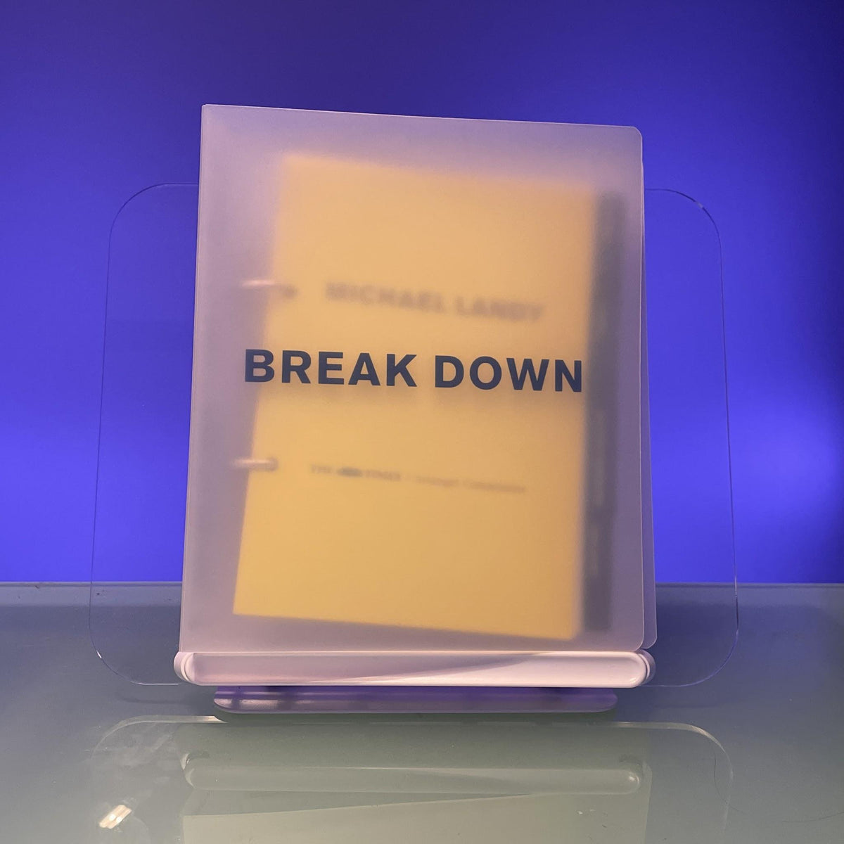 Michael Landy: Break Down