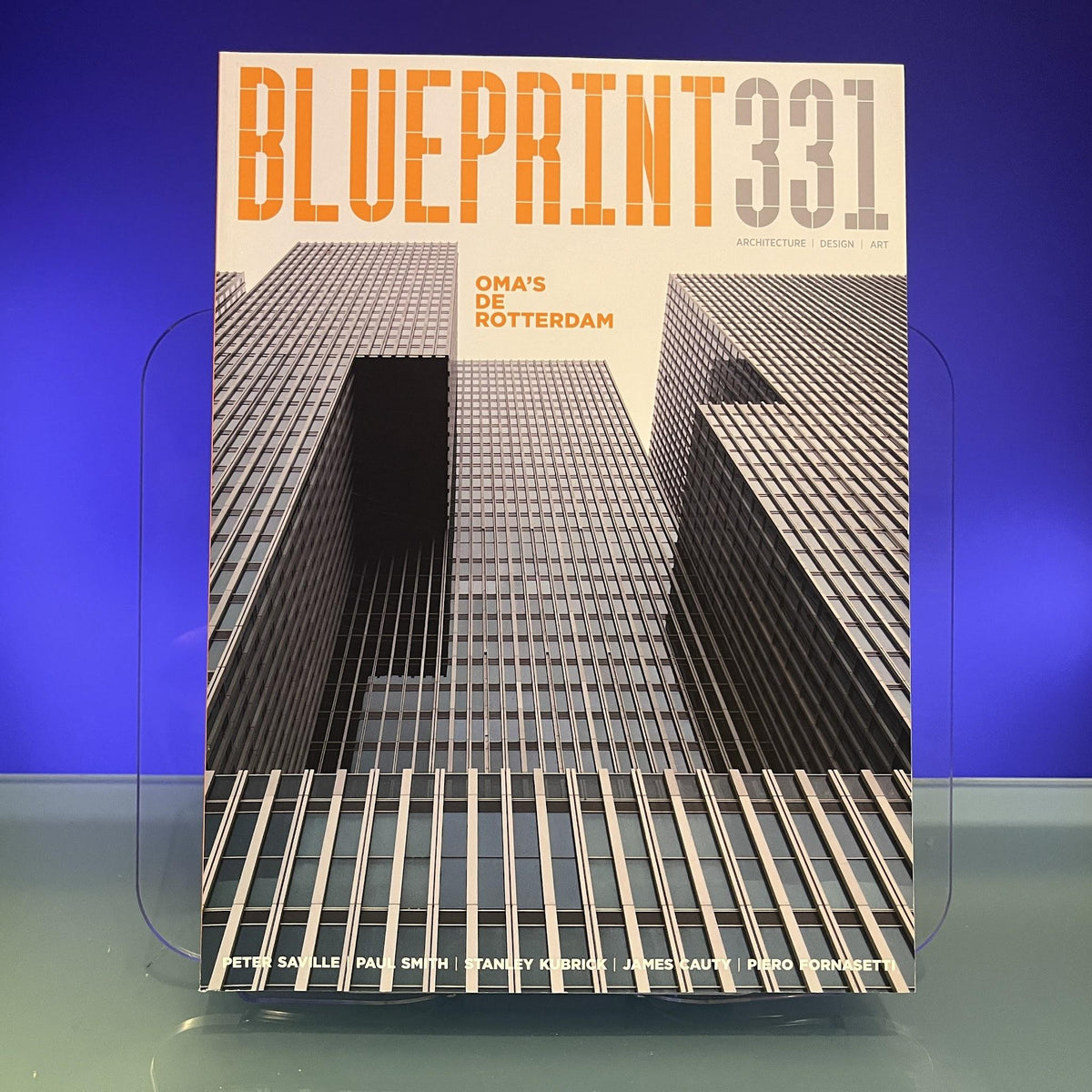 Blueprint Architecture Design Art Magazine Issue 331.