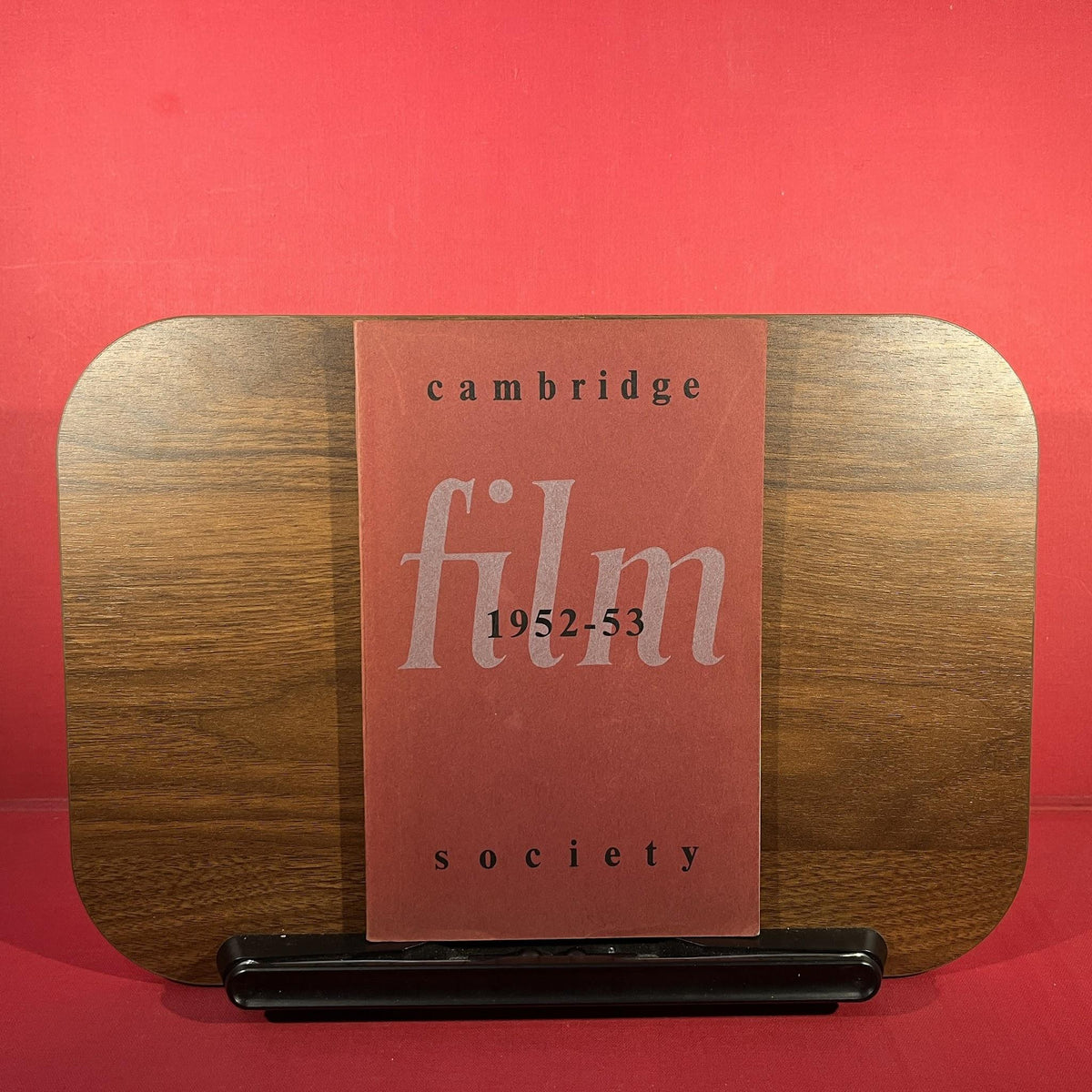Three Cambridge Film Society Programmes, Comprised of 1952-53, 1953-54, and 1954-55