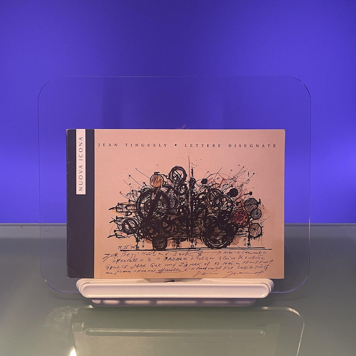 Jean Tinguely: Lettere Disegnate