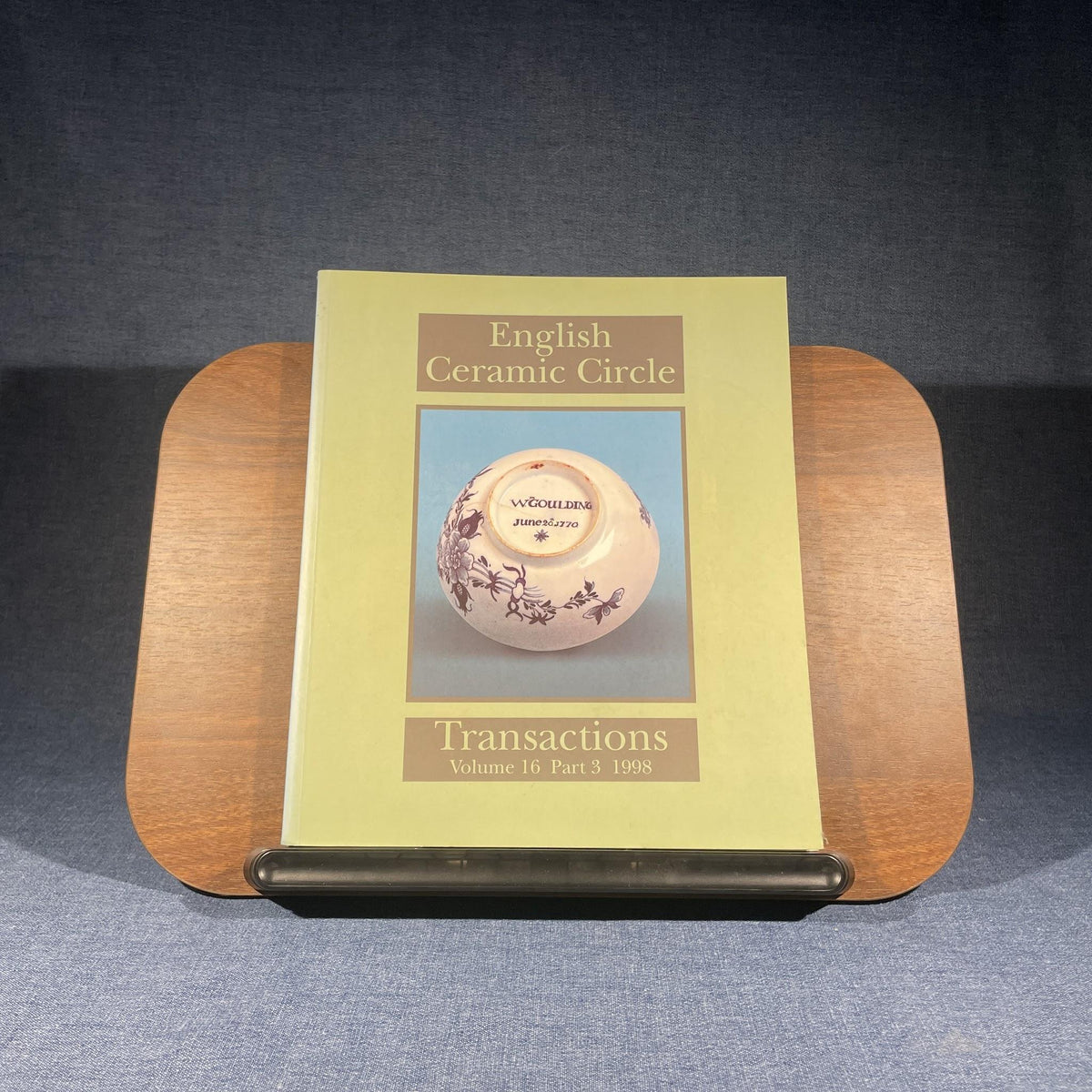 English Ceramic Circle Transactions, Volume 16 Part 3, 1998