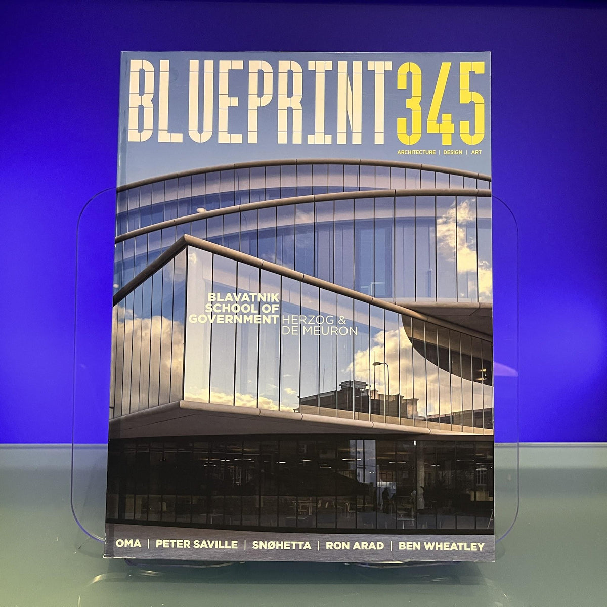 Blueprint Architecture Design Art Magazine Issue 345.