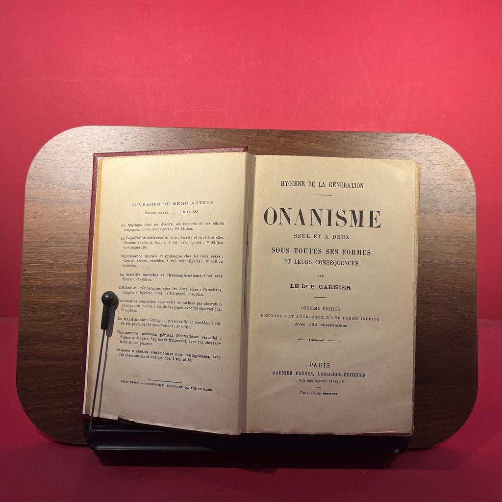 Oranisme Suel et a Deux Sous Toutes ses Formes et leurs Consequences : Onzieme Edition