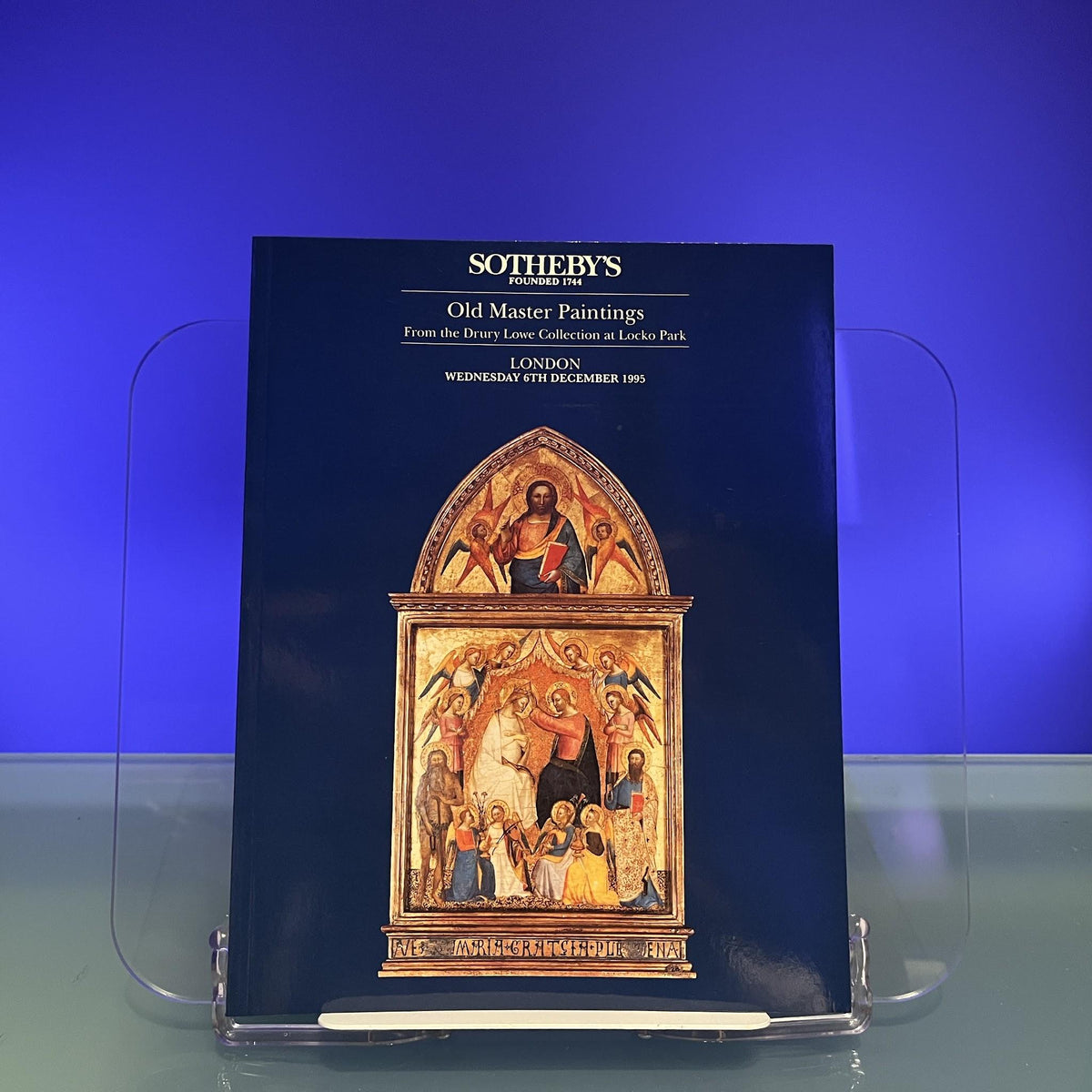 Old Master Paintings : From the Drury Lowe Collection at Locko Park [Auction Catalogue: Sotheby's, London, 1995]