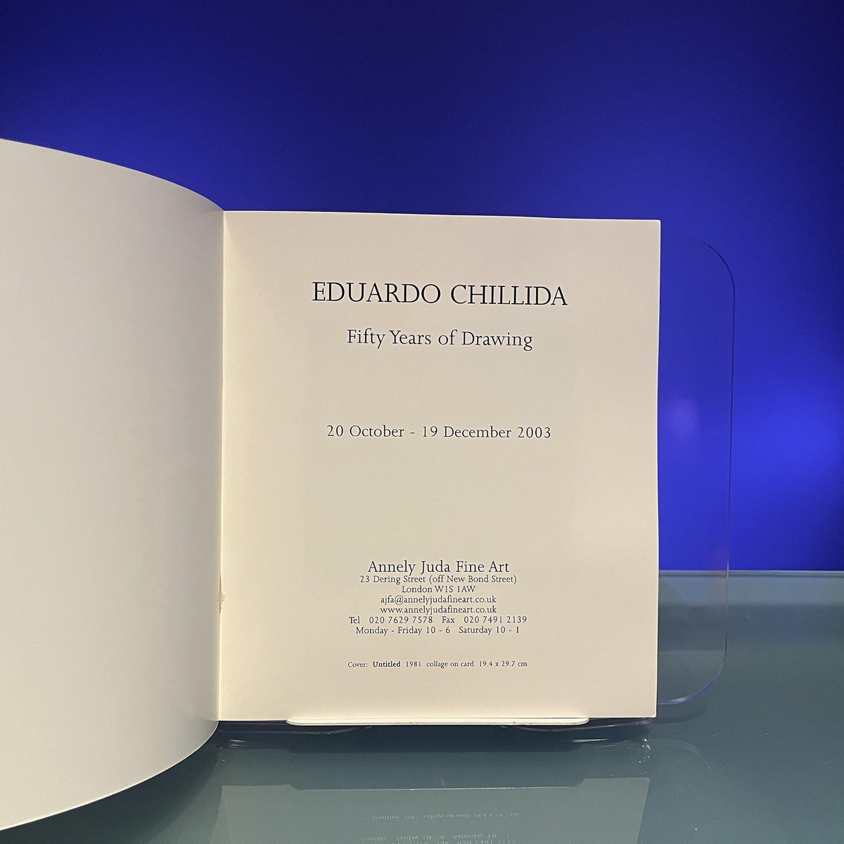 Chillida Eduardo - Fifty Years of Drawing
