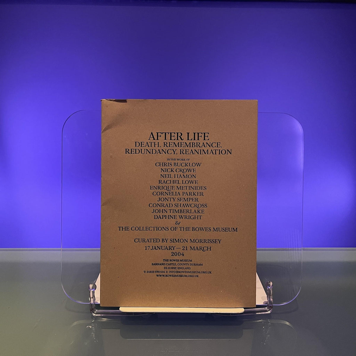 After Life: Death. Remembrance. Redundancy. Reanimation