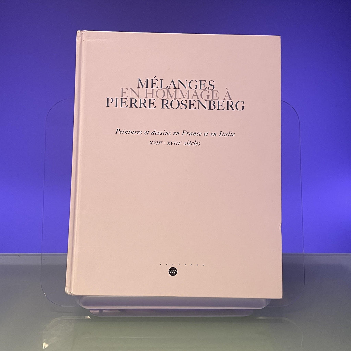 Melanges en Hommage : P. Rosenberg