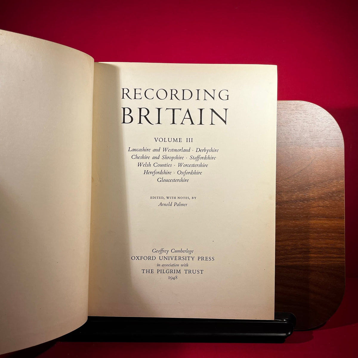 4 Vols : Recording Britain Vol I,II,III,IV