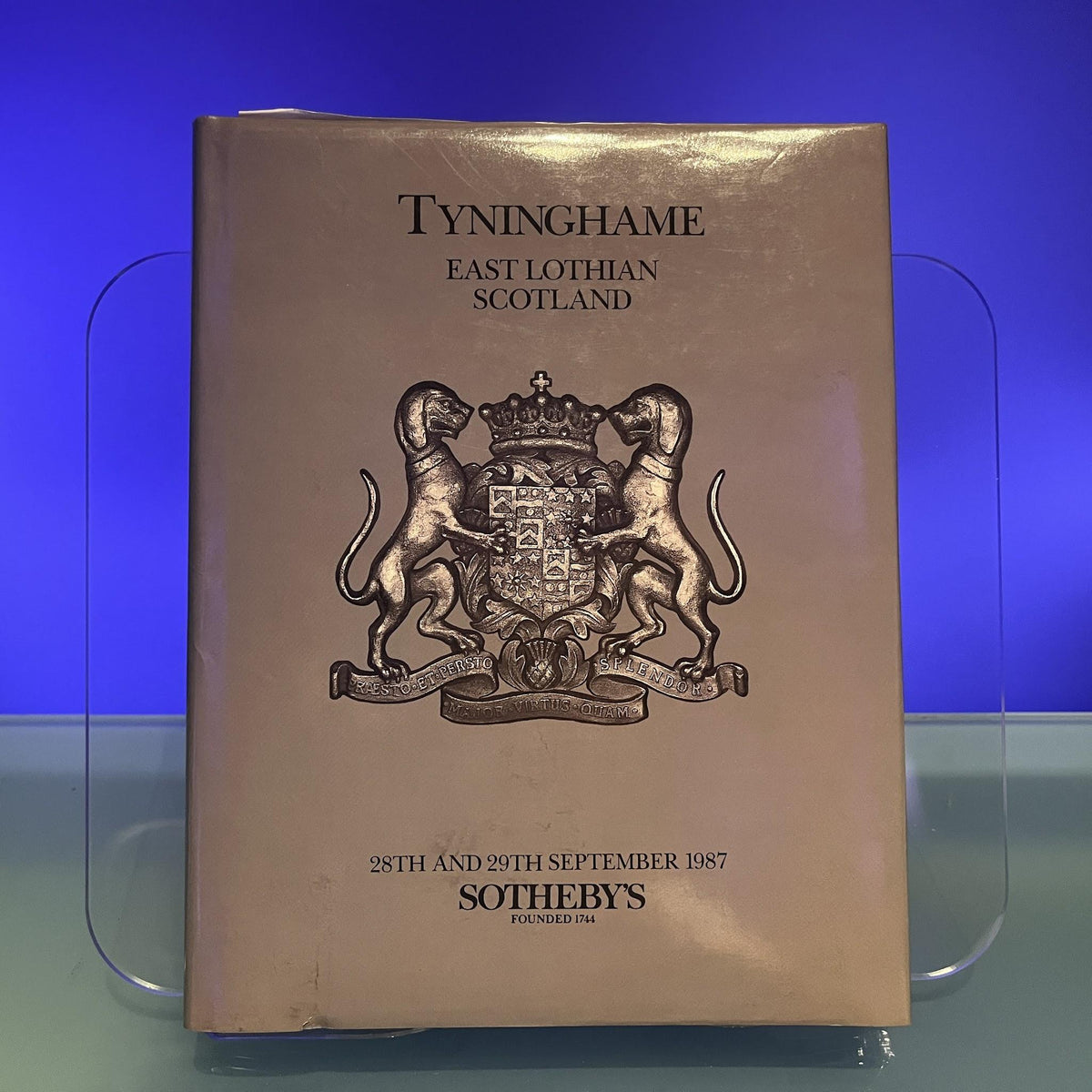 Tyninghame [Auction Catalogue: Sotheby's, East Lothian, 1987]