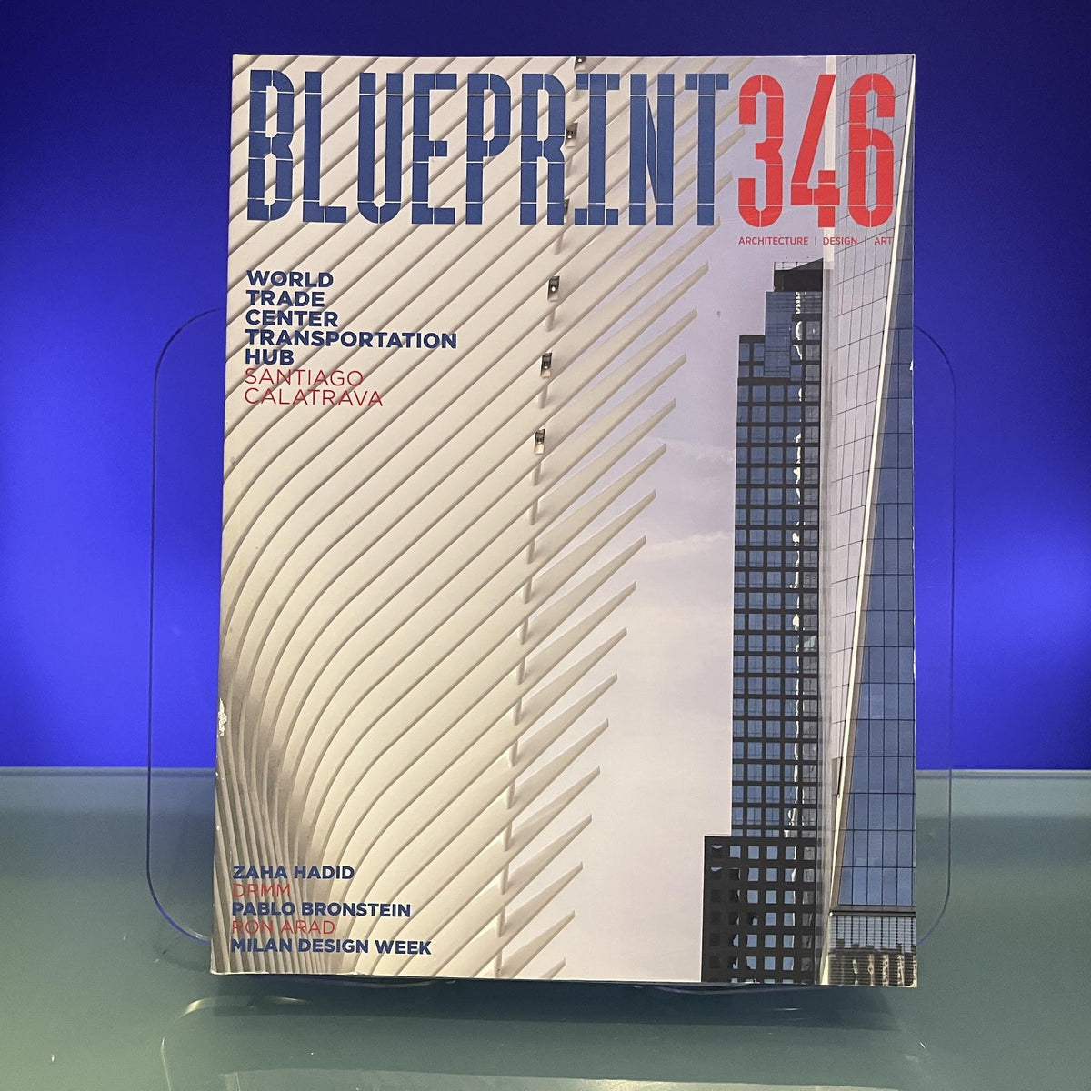 Blueprint Architecture Design Art Magazine Issue 346