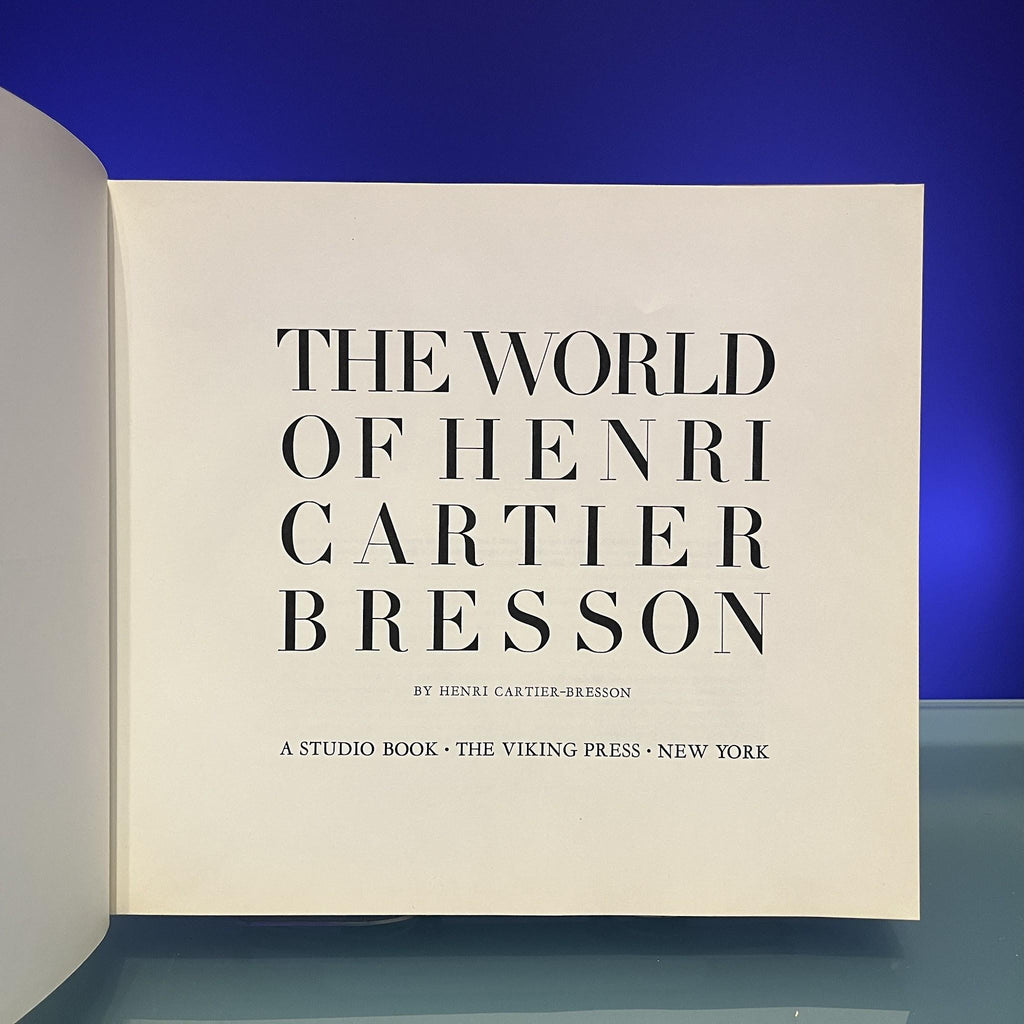The World of Henri Cartier Bresson
