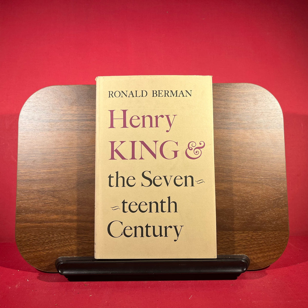 Henry King & the Seventeenth Century
